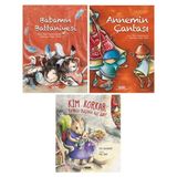 Sara Şahinkanat 3 Kitap Set / Babamın Battaniyesi - Annemin Çantası - Kim Korkar Kırmızı Başlıklı Kız'dan