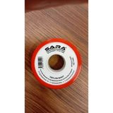 Sara Teflon Bant Büyük - 19mmx30mtx0,075xmm - 19mmx30mtx0,075mm