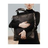 saraci leather craft Hakiki Deri Dönüştürülebilir Tote Bag – Omuz ve Sırt Çantası, Hacimli Büyük Çanta, Yılbaşı Hediyesi
