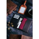 saraci leather craft Hakiki Deri Pasaportluk ve Kartlıklı Cüzdan