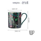 Sarah Arnett Porselen Kelebek 300 ml Desenli Kupa