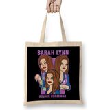 Sarah Lynn Bojack Horsema Bez Çanta Uzun Saplı - Açık Bej - 40 X 40