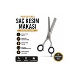 SARAH Profesyonel Saç İnceltme Makası Paslanmaz Çelik Kuaför Berber Ara Makası Ergonomik Tasarım