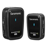 Saramonic Blink500 ProX Q10 Kablosuz Yaka Mikrofonları, 100 m Menzili, Kamera, PC, iPhone, Andriod, Kayıt Görüşmesi için Mini Kablosuz Mikrofon, Vlog'lar
