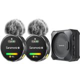 Saramonic Blinkme B2 Kameralar Için Kablosuz Yaka Mikrofonları, Akıllı Telefon Dslr Bilgisayar Gürül