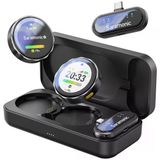 Saramonic BlinkMe U2 kablosuz mini mikrofon, iPhone ve Android için, 48 kHz/24 bit, gürültü engelleme, 100 m iletim, kablosuz yaka mikrofonu, canlı video kaydı için