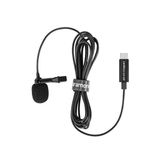 Saramonic Kompakt Klipsli Çok Yönlü Lavalier Mikrofonu DJI Osmo Pocket & DJI Pocket 2 6,6 inç (2 m) Kablo ve USB-C Konektör (LavMicro U3-OP), Siyah, LAVMICROU3-OP