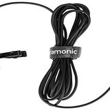 Saramonic Lavalier mikrofon, USB A fişli, 2 m uzunluğunda kablolu bilgisayarlar için (SR-ULM10)