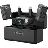 Saramonic Ultra 01 32 Bit 2 Kişilik Kablosuz Yaka Mikrofonu