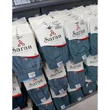 Saran 3104 Havlu Bel Pamuklu 10 Adet Füme Erkek Boxer