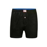Saran 3104 Havlu Bel Pamuklu 10 Adet Siyah Erkek Boxer