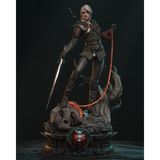 Saranostra The Witcher Ciri 3D Figür Witcher 3 Ciri - Siyah