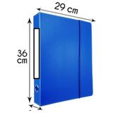 Saraoğlu Arşiv ve Proje Kutusu 29 x 36 x 7,5 cm Mavi - 25 Adet - --