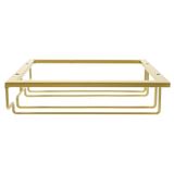 Şarap Kadehi Tutucu, Raf Cam Raf Dolap Askı Bardak Kurutma Rafı Tel Şişe Cam Raf Ekran Duvara Monte Braket Yönetici Kupası (Boyut: 30X22.5X6CM) (Tek Renk 30X22.5X6CM)