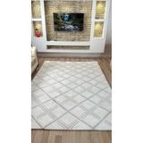 Sarar 6 m² LASTİKSİZ Halı Örtüsü Kare Desen