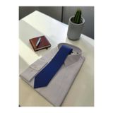 Sarar 7 cm Saks Mavi Saten Kravat