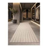 Sarar Altınsar Svr Antiq Halı Krem Modern Kaymaz Taban Salon Hol, Koridor Mutfak Yıkanabilir Jel Kesme Yolluk