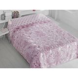 Sarar Battaniye Çift Kişilik Kabartmalı 4,5 kg 200*240 cm - 200 x 240 cm - Pembe