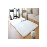 Sarar Beyaz Peluş Halı Post Halı Kaymaz Taban Peluş Beyaz KNDLLR265412554221