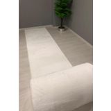 Sarar Beyaz Pofuduk Peluş Kaymaz Taban Yolluk MEHALILAR-SARAR-Y-M2