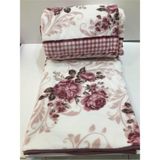 Sarar Çift Kişilik Battaniye 4 kg Sarar Çift Kişilik Desenli - 120 x 190 cm - Açık Gri