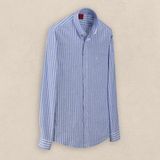 Sarar Goias Soho Interview Slim Fit Erkek Gömlek 3174441 - Mavi