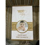 Sarar Gold Bebe Battaniyesi - Krem
