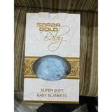 Sarar Gold Bebek Battaniyesi - Açık Mavi