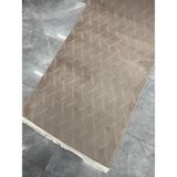 SARAR HALI Sarar Halı Plus 190 Kapiçino Kaymaz Taban Yolluk Makinede Yıkanabilir Halı Krem Spor Saçaklı - Cappuccino - 100 x 370 cm