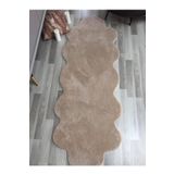 Sarar Peluş Post Kürk Halı Yıkanabilir Kaymaz Taban Çiftkafa Pofuduk Post Halı zadeposthalı17