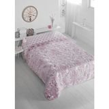 Sarar Viyola Polyester Tek Kişilik Battaniye - Mor - 160 x 220 cm