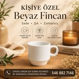 Saray Foto Kişiye Özel Fotoğraf ve Isim Baskılı Beyaz Fincan - Hediyelik Çay ve Kahve Fincanı