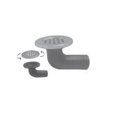 Saray Krom Flanşlı Plastik Yer Sifonu 38Mm