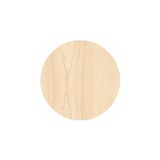 saray lazer Ahşap Supla Yuvarlak - Akçaağaç - 33x33