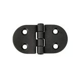 Saray Mat Siyah Krom Menteşe 40X74mm