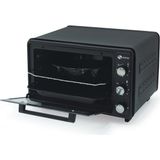 Saray Mini Fırın 45LITRE Saray Fırın - Siyah - Gri