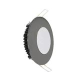 Saray Yaylı Gömme Led Spot Antrasit 92Mm 24V