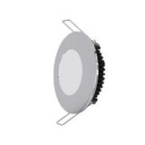 Saray Yaylı Gömme Led Spot Krom 92Mm 24V