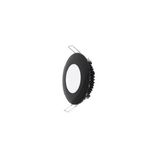 Saray Yaylı Gömme Led Spot Siyah 92Mm 12V