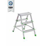 Saraylı 3+3 Basamak Metal Çift Çıkışlı Merdiven