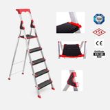 Saraylı 4+1 Profesyonel Alüminyum Merdiven