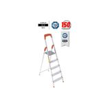 Saraylı Paslanmaz Alüminyum Seyyar Merdiven 3+1 / 4+1 / 5+1 Basamak