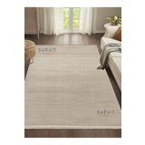 SARAZ HALI Parma Düz Vizon Model Dokuma Halı Kilim Yolluk Salon Halısı Modern Dokuma