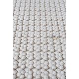 Saraz Halı S256 Beyaz Bukle Halı – Saraz Buklem Koleksiyonu Salon Halısı, Mutfak Halısı, Antre Hol Halısı - 200 x 200 cm
