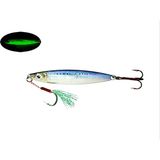 Sardalya 34G - Sahte Yem Kaşık Rapala -Levrek, Palamut, Lüfer, Çinekop, Turna Için En Iyi Glow Jig Yem - SF34-8