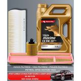 Sardes Fıat Lınea 1.3 Multıjet Euro 4 2007-2008-2009-2010-2011-2012 90 Beygir Filtre - Yag Bakım Seti
