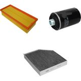 Sardes Filtre Seti Audi A5 1.8 Tfsı Cabd Motor Için 2009-2015 3lü Hava + Yağ F. + Polen