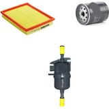 Sardes Filtre Seti Fiat Palio Benzinli 1999-2001 1.2 1.4 1.6 3lü Hava + Yağ F. + Yakıt Filtre