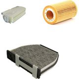 Sardes Filtre Seti Mercedes Cls 250 Cdı Euro 6 Motor C218 2012-2016 Dizel 3lü Hava + Yağ F. + Polen