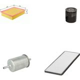 Sardes Filtre Seti Opel Astra F 2.0 Benzin 1991-1998 4lü Hava + Yağ F. + Yakıt + Polen